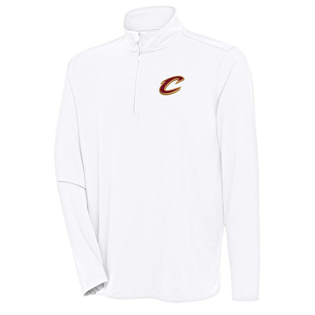 NBA Cleveland Cavaliers Antigua Hunk Quarter-Zip Pullover Top sale