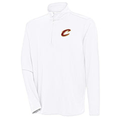 NBA Cleveland Cavaliers Antigua Hunk Quarter-Zip Pullover Top sale