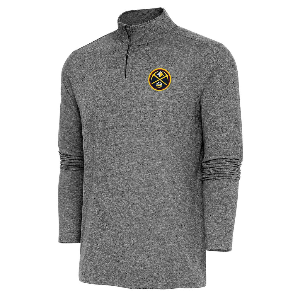 NBA Denver Nuggets Antigua Hunk Quarter-Zip Pullover Top sale