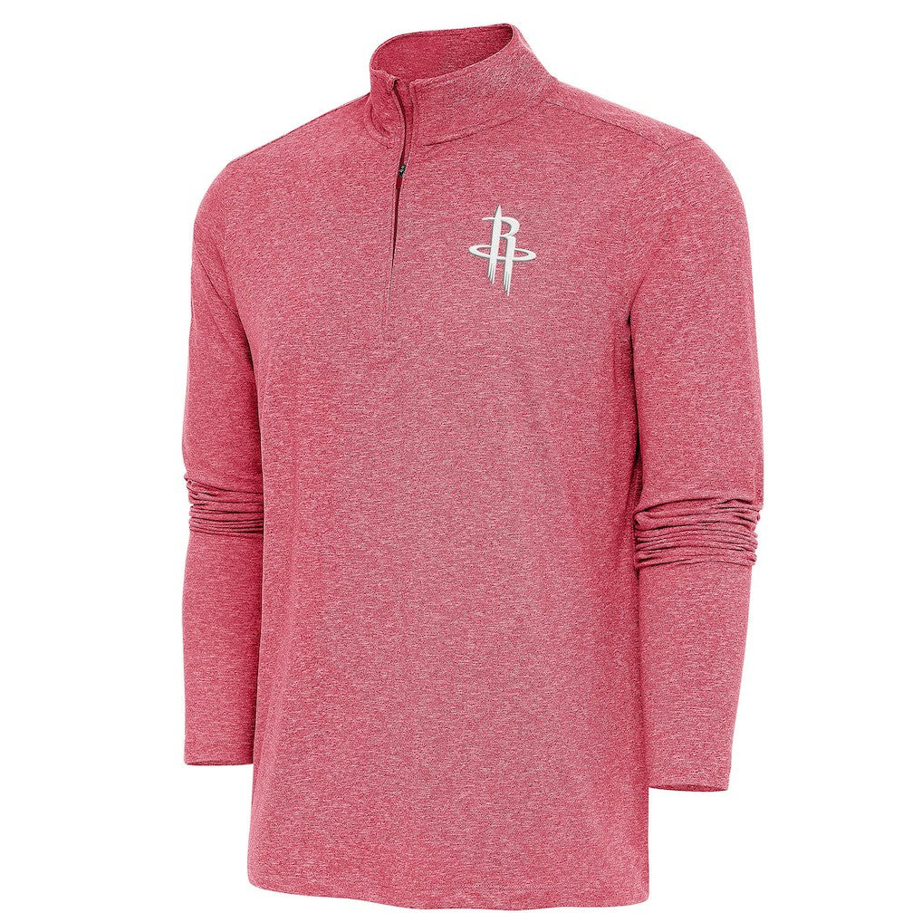 NBA Houston Rockets Antigua Hunk Quarter-Zip Pullover Top sale