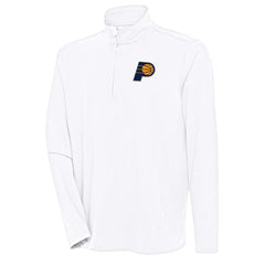 NBA Indiana Pacers Antigua Hunk Quarter-Zip Pullover Top