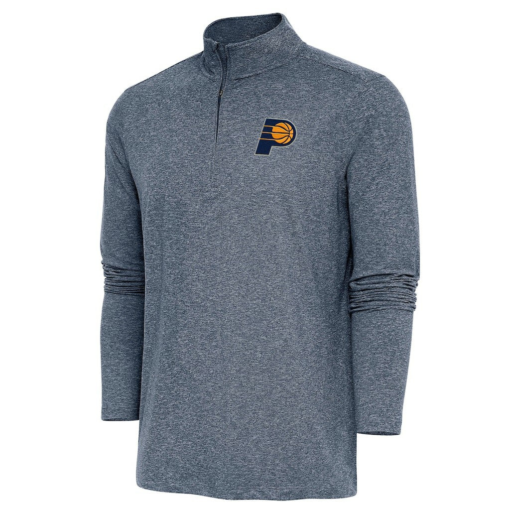 NBA Indiana Pacers Antigua Hunk Quarter-Zip Pullover Top
