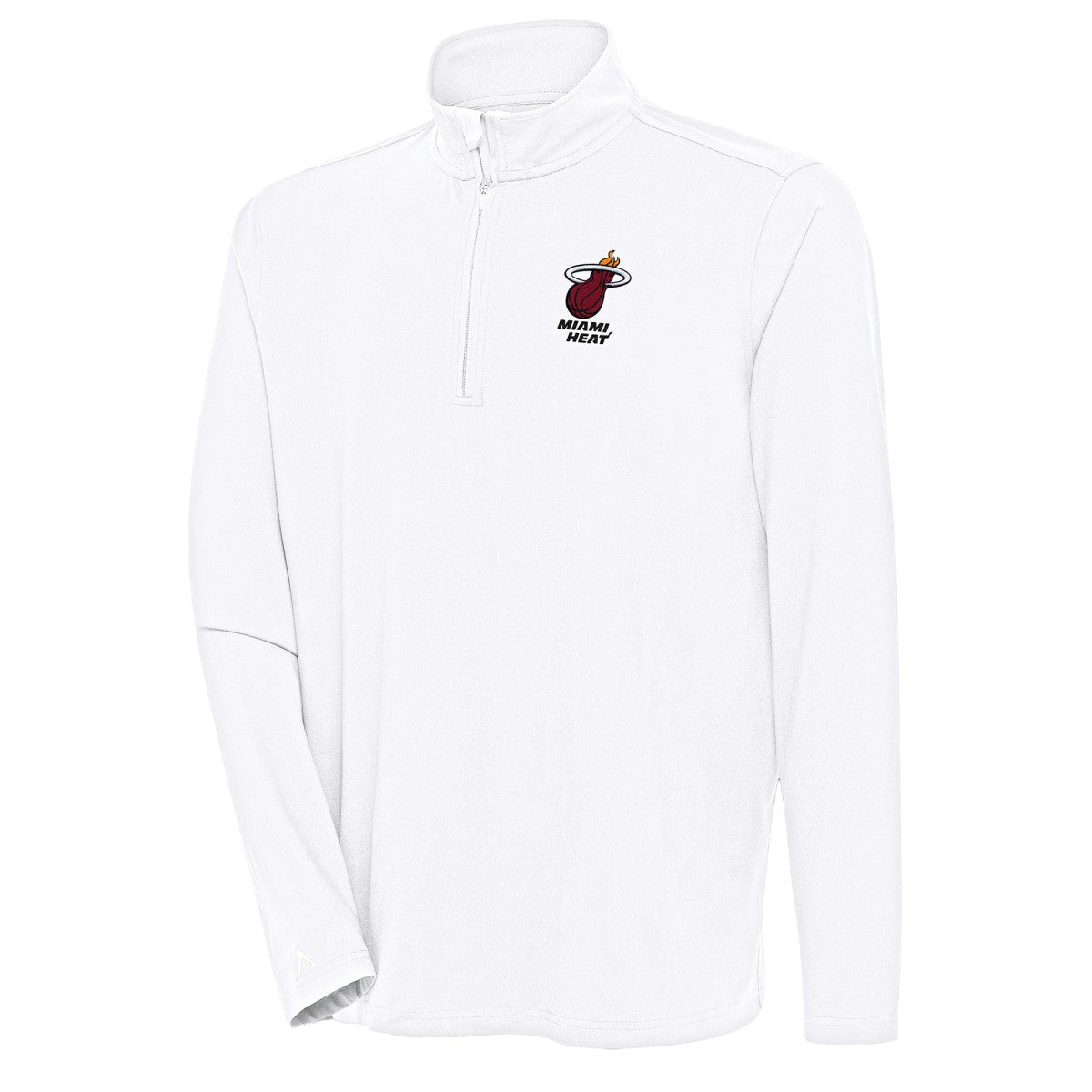 NBA Miami Heat Antigua Hunk Quarter-Zip Pullover Top