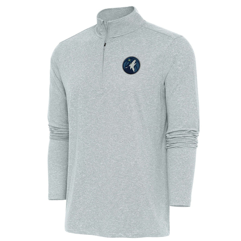 NBA Minnesota Timberwolves Antigua Hunk Quarter-Zip Pullover Top