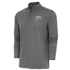 NBA Oklahoma City Thunder Antigua Hunk Quarter-Zip Pullover Top