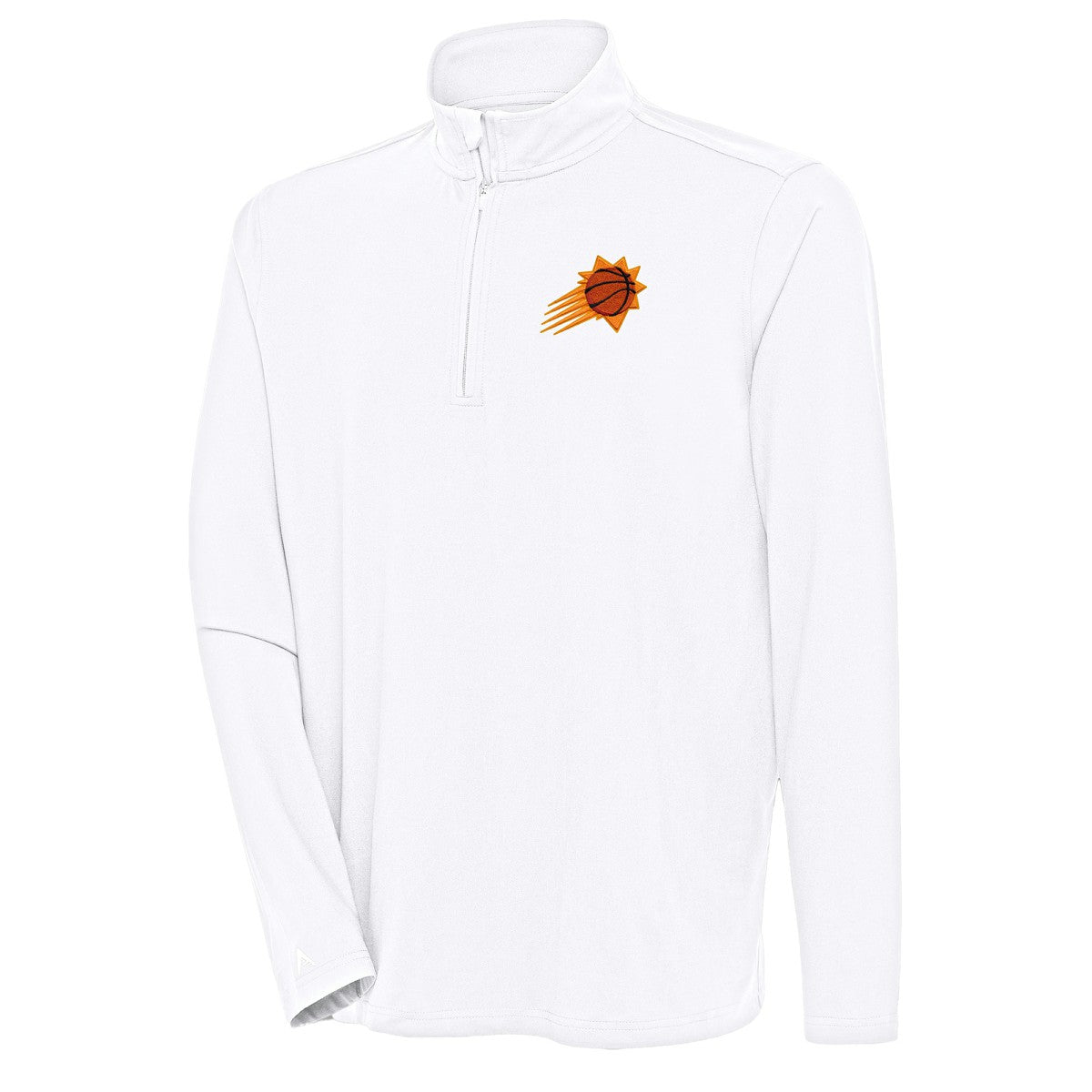 NBA Phoenix Suns Antigua Hunk Quarter-Zip Pullover Top
