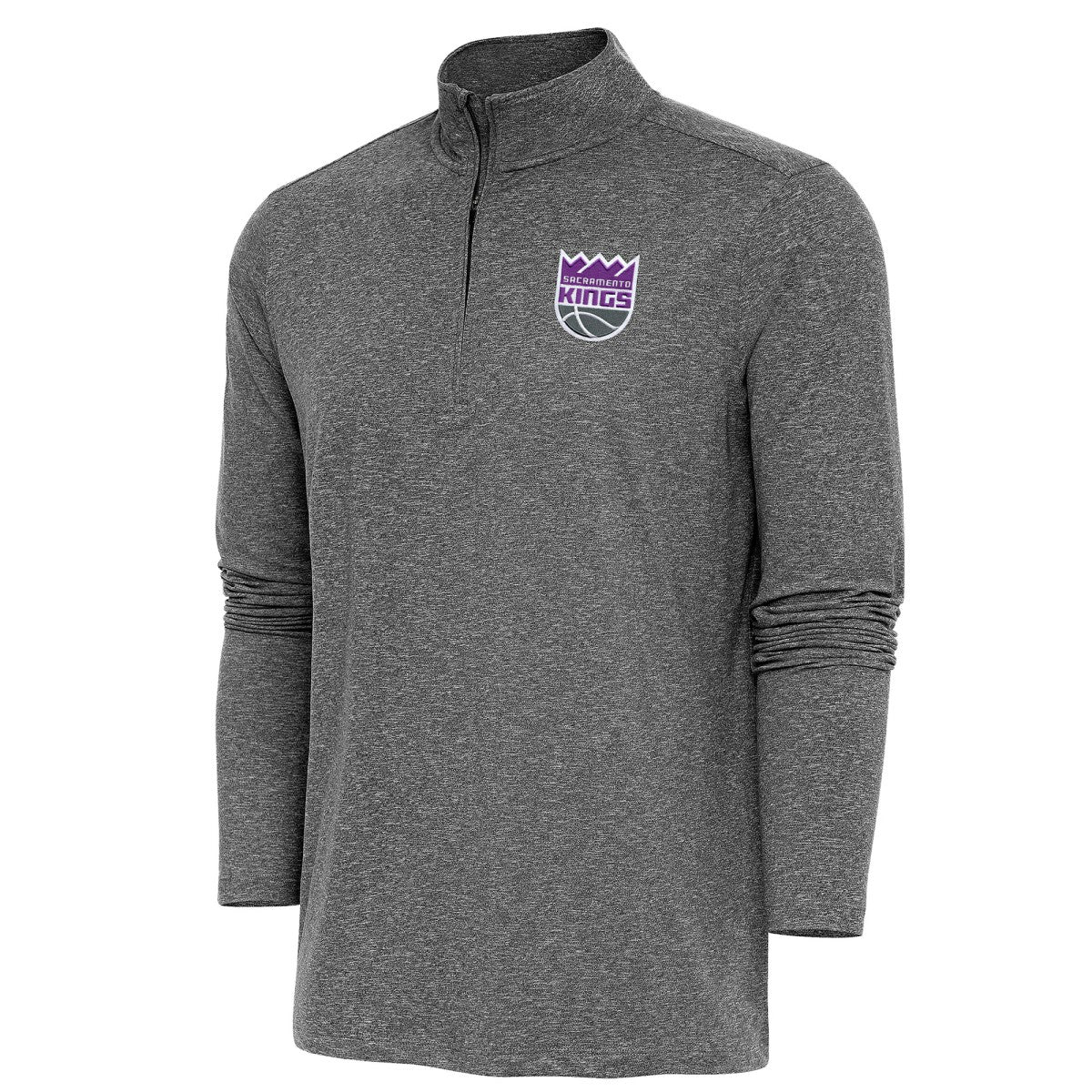 NBA Sacramento Kings Antigua Hunk Quarter-Zip Pullover Top