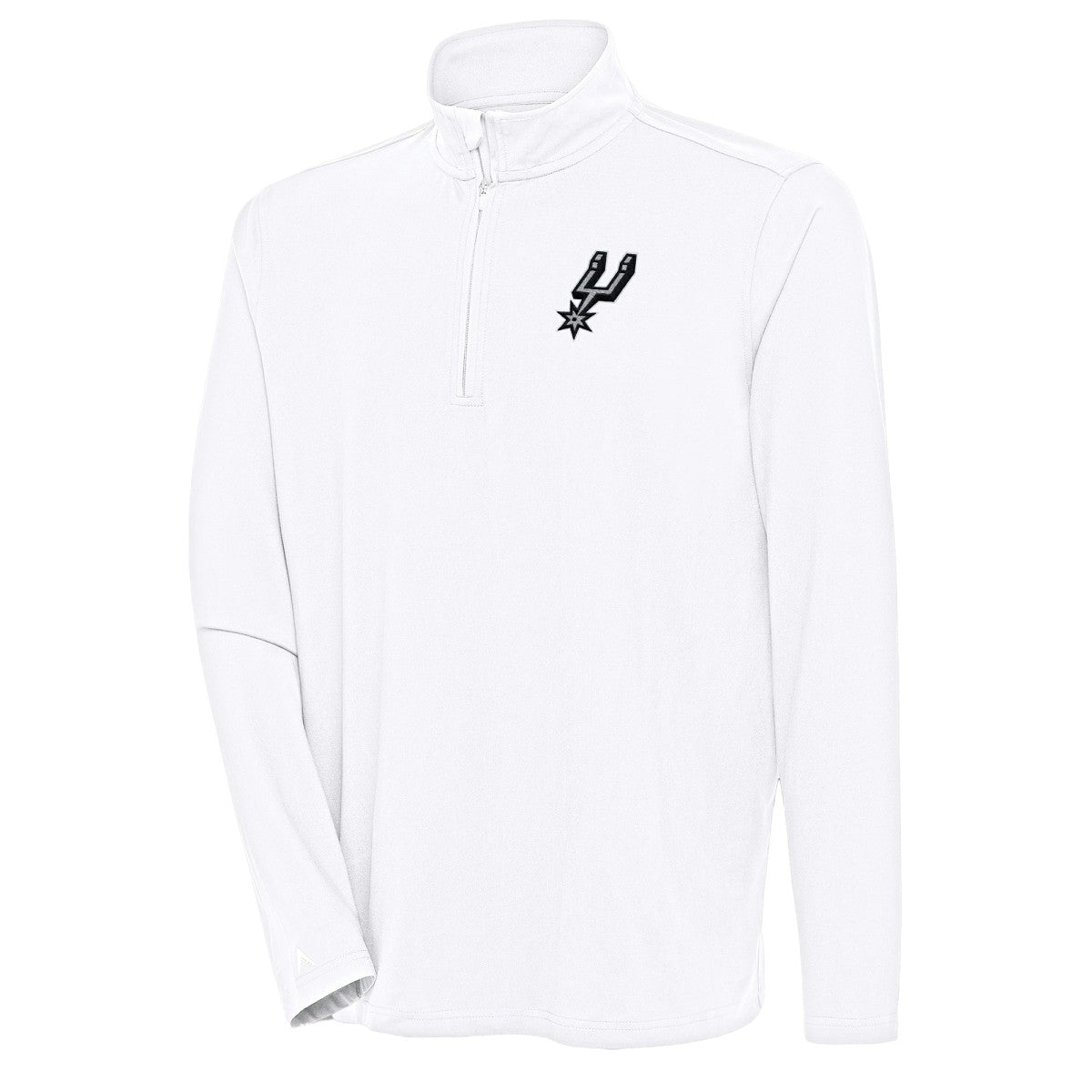 NBA San Antonio Spurs Antigua Hunk Quarter-Zip Pullover Top