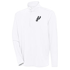 NBA San Antonio Spurs Antigua Hunk Quarter-Zip Pullover Top