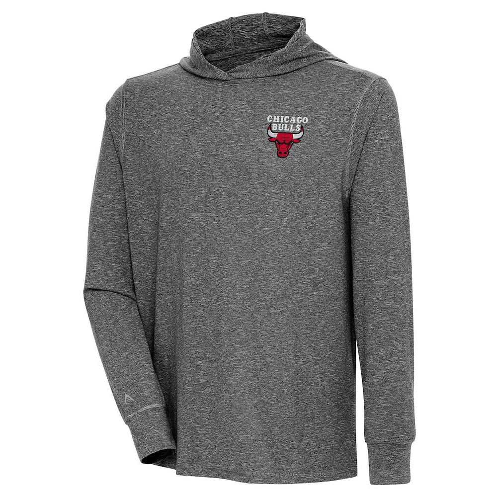 NBA Chicago Bulls Antigua Saga Long Sleeve Hoodie T-Shirt