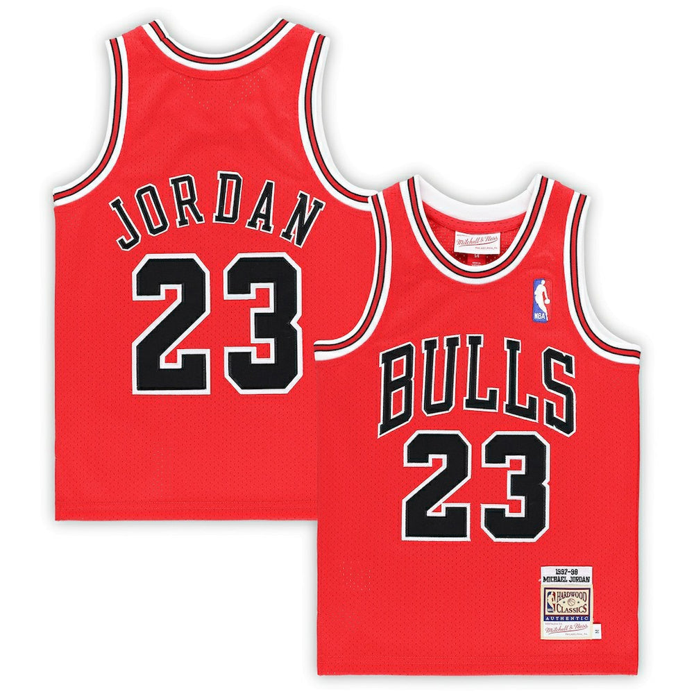 NBA Michael Jordan Chicago Bulls Preschool 1997/98 Hardwood Classics Authentic Jersey sale
