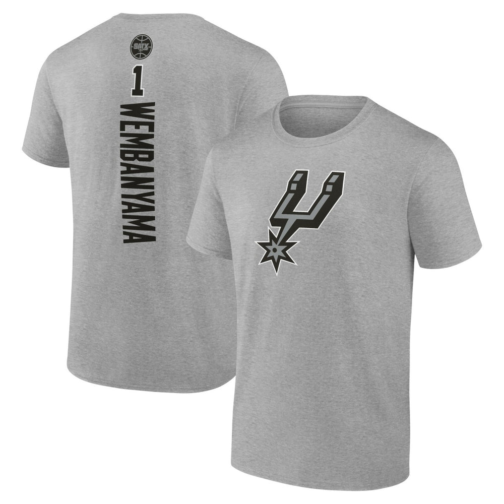 NBA Victor Wembanyama San Antonio Spurs Playmaker Name & Number T-Shirt