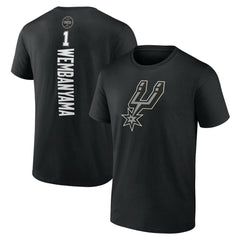 NBA Victor Wembanyama San Antonio Spurs Playmaker Name & Number T-Shirt