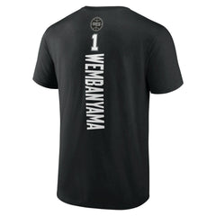 NBA Victor Wembanyama San Antonio Spurs Playmaker Name & Number T-Shirt