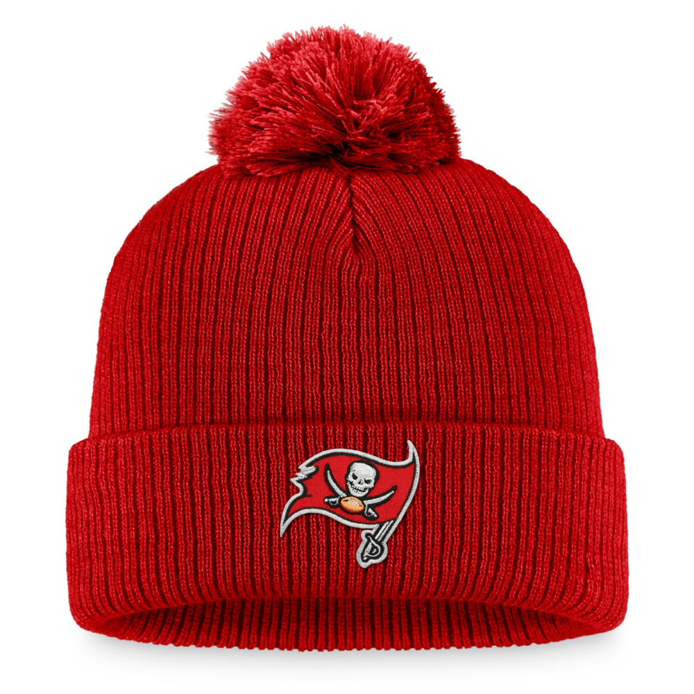 Women's Cuffed Knit Hat with Pom - Tampa Bay Buccaneers
