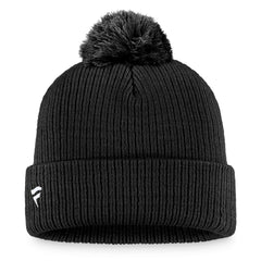 Women's Logo Cuffed Knit Hat with Pom - New Orleans Saints