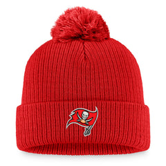 Women's Logo Cuffed Knit Hat with Pom - Tampa Bay Buccaneers