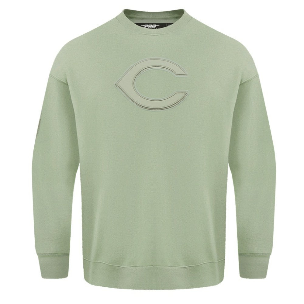 MLB Cincinnati Reds Pro Standard Neutral Drop Shoulder Pullover Sweatshirt