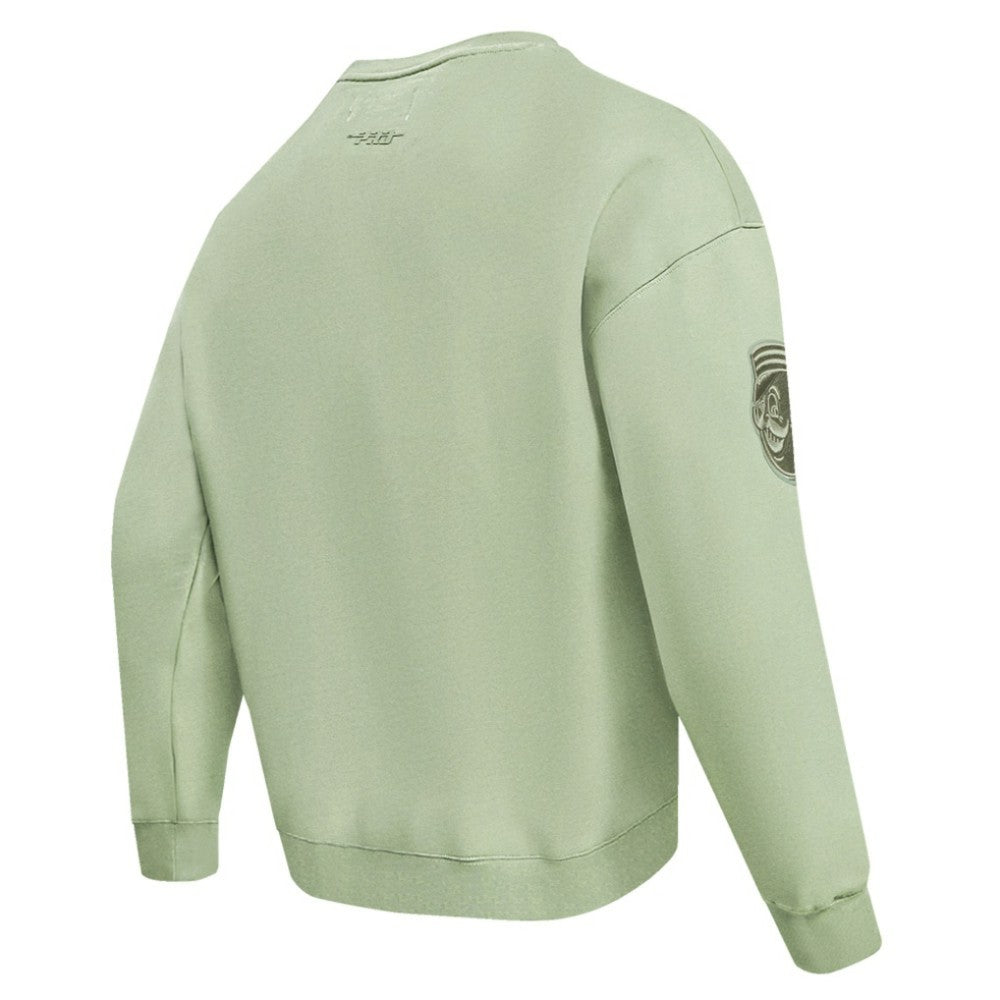 MLB Cincinnati Reds Pro Standard Neutral Drop Shoulder Pullover Sweatshirt