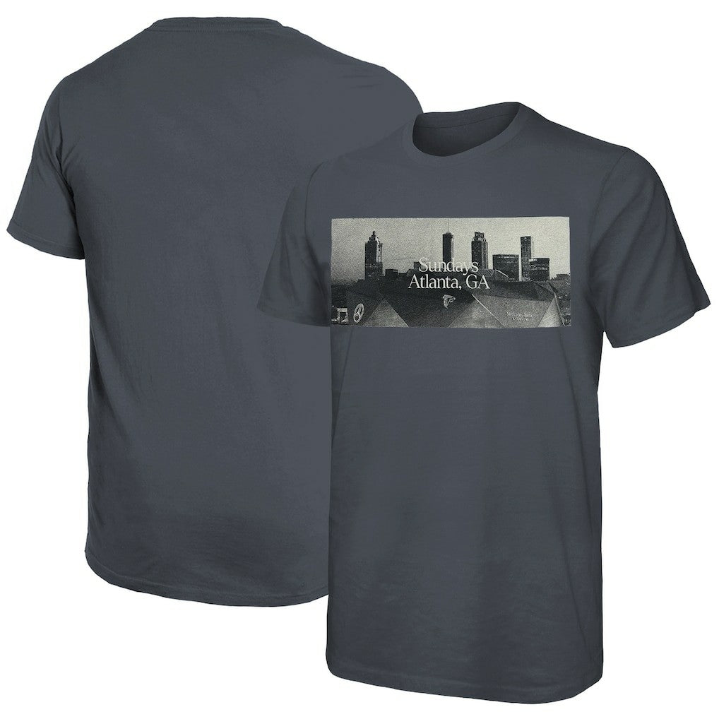 Majestic Threads Sundays Skyline T-Shirt - Atlanta Falcons