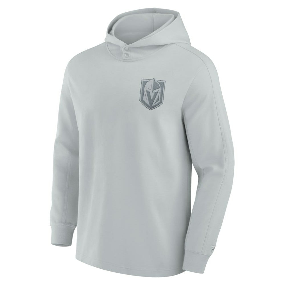 NHL Gray Vegas Golden Knights Fanatics Elements Lightweight Tri-Blend Fleece Hoodie