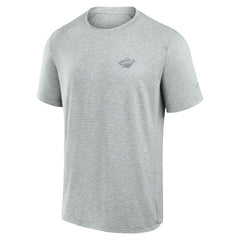 NHL Gray Minnesota Wild Fanatics Front Office Tech T-Shirt