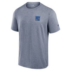 NHL Navy New York Rangers Fanatics Front Office Tech T-Shirt