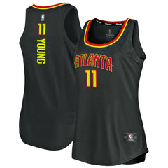NBA Trae Young Atlanta Hawks Women's Fast Break Tank Jersey