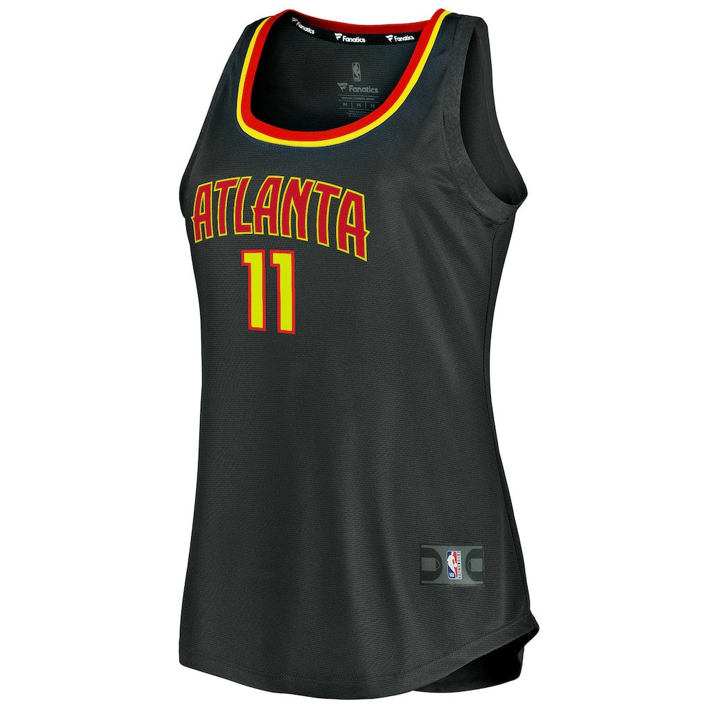 NBA Trae Young Atlanta Hawks Women's Fast Break Tank Jersey