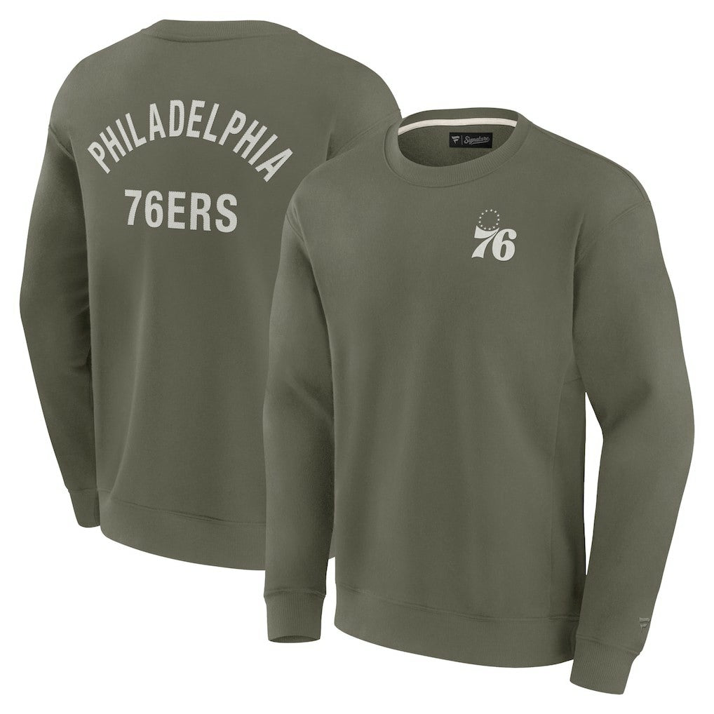 NBA Philadelphia 76ers Unisex Elements Super Soft Fleece Pullover Sweatshirt
