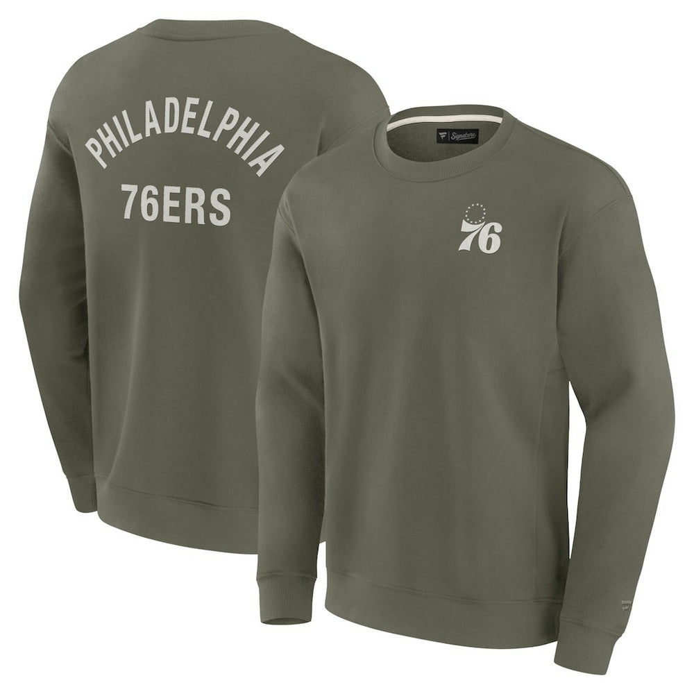NBA Philadelphia 76ers Unisex Elements Super Soft Fleece Pullover Sweatshirt