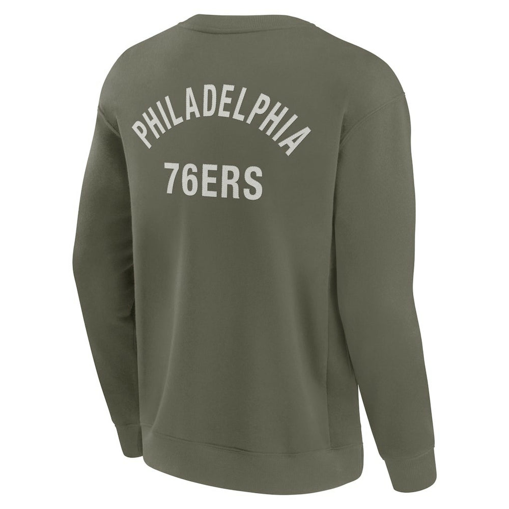 NBA Philadelphia 76ers Unisex Elements Super Soft Fleece Pullover Sweatshirt