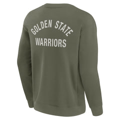 NBA Golden State Warriors Unisex Elements Super Soft Fleece Pullover Sweatshirt sale