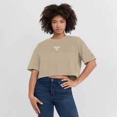NBA Chicago Bulls Women's Elements Super Soft Boxy Cropped T-Shirt sale