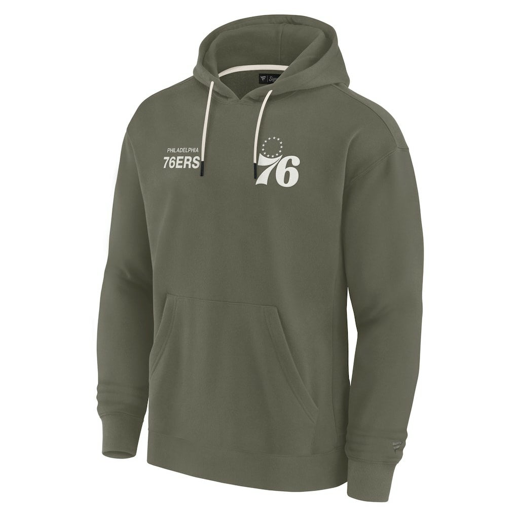 NBA Philadelphia 76ers Unisex Elements Super Soft Fleece Pullover Hoodie