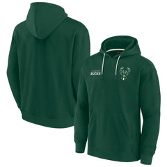 NBA Milwaukee Bucks Unisex Elements Super Soft Fleece Pullover Hoodie