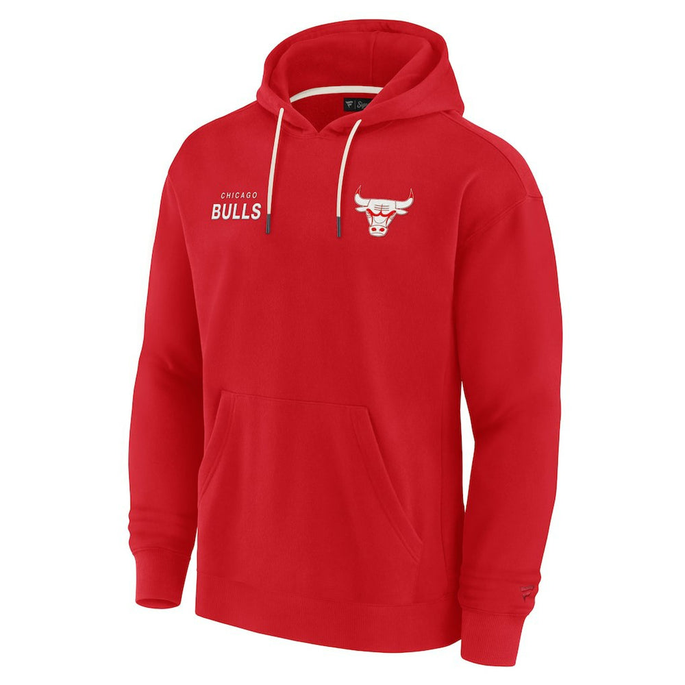 NBA Chicago Bulls Unisex Elements Super Soft Fleece Pullover Hoodie