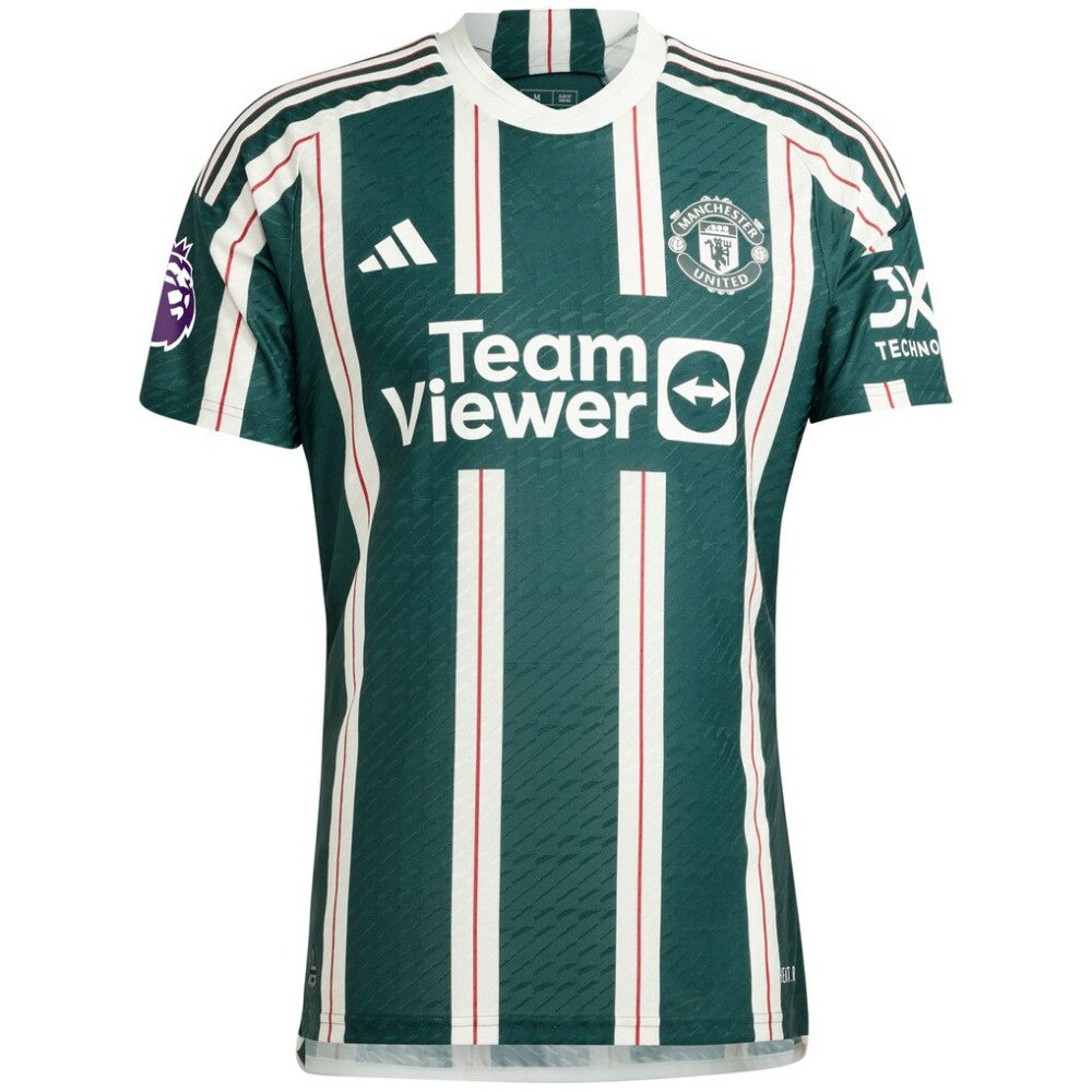 Lisandro Martínez Manchester United 2023/24 Away Player Jersey - Adidas Green
