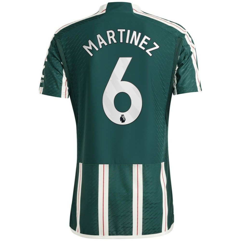 Lisandro Martínez Manchester United 2023/24 Away Player Jersey - Adidas Green