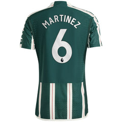 Lisandro Martínez Manchester United 2023/24 Away Player Jersey - Adidas Green