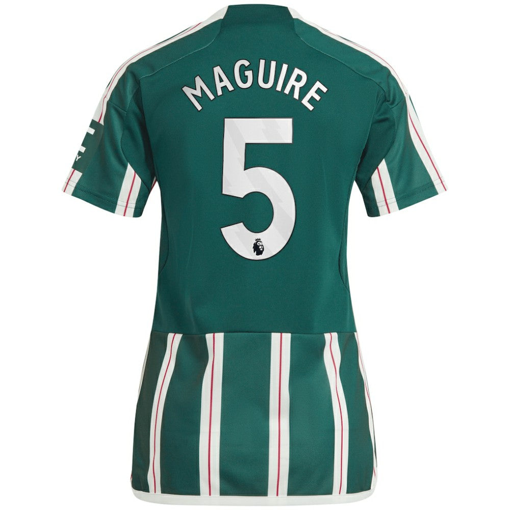 Harry Maguire Manchester United Women's 2023/24 Away Replica Player Jersey - Adidas Green