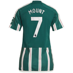 Mason Mount Manchester United Women's 2023/24 Away Replica Player Jersey - Adidas Green