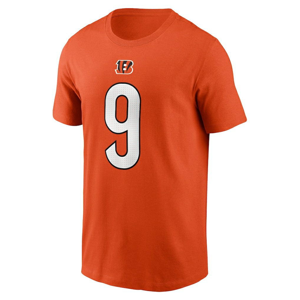 Joe Burrow  Player Name & Number T-Shirt - Cincinnati Bengals