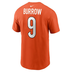 Joe Burrow  Player Name & Number T-Shirt - Cincinnati Bengals