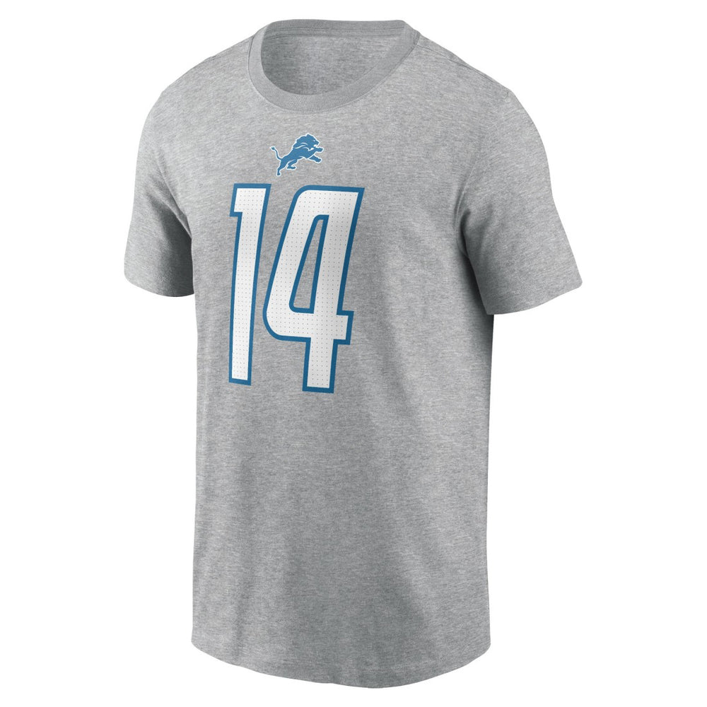 Amon-Ra St. Brown  Player Name & Number T-Shirt - Detroit Lions