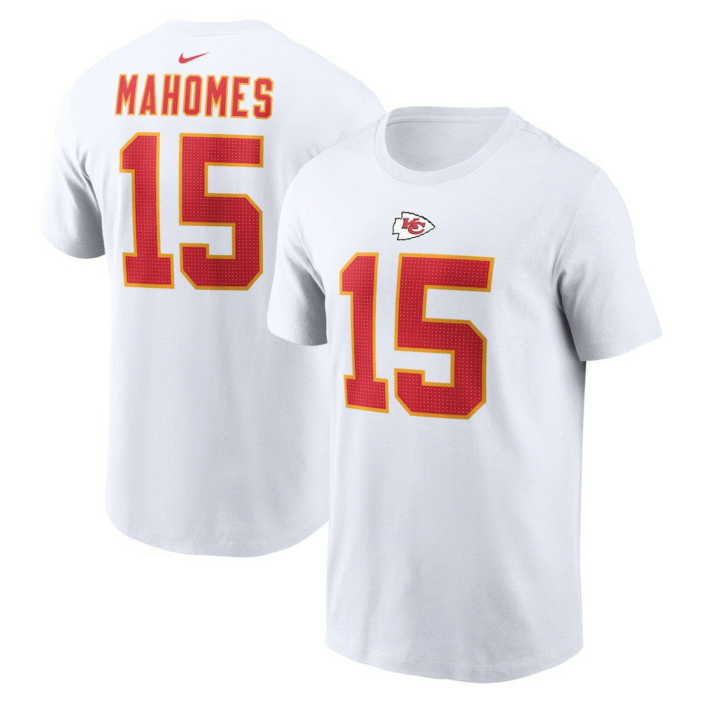 Patrick Mahomes  Player Name & Number T-Shirt - Kansas City Chiefs