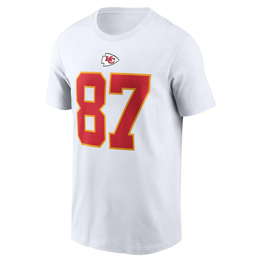 Travis Kelce  Player Name & Number T-Shirt - Kansas City Chiefs