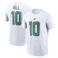 Tyreek Hill  Player Name & Number T-Shirt - Miami Dolphins