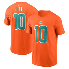 Tyreek Hill  Player Name & Number T-Shirt - Miami Dolphins