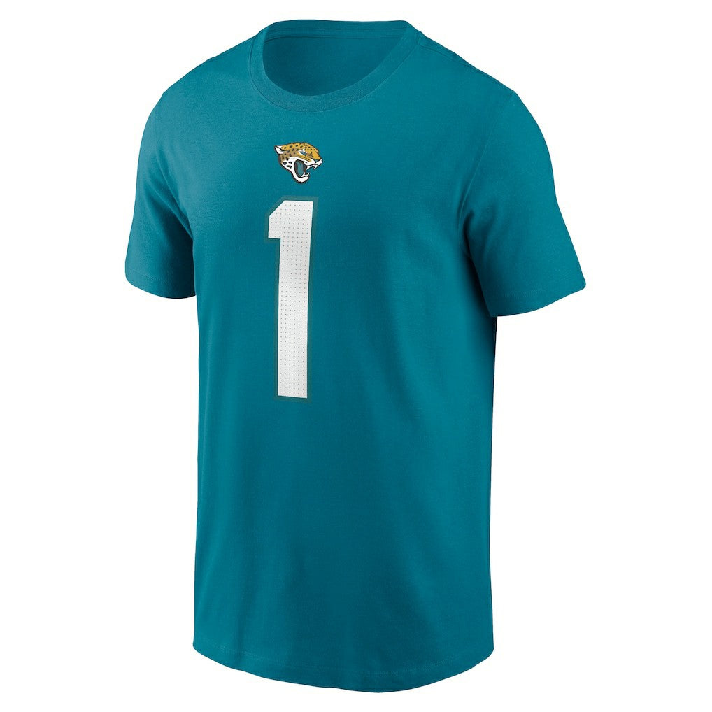 Travis Etienne  Player Name & Number T-Shirt - Jacksonville Jaguars